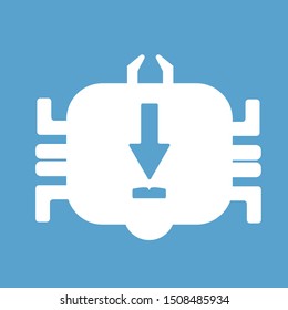 Spider version of download button
