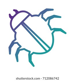 spider virus infection icon