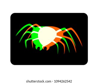 Spider visual effect symbol