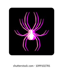 Spider visual effect symbol