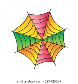 spider web art