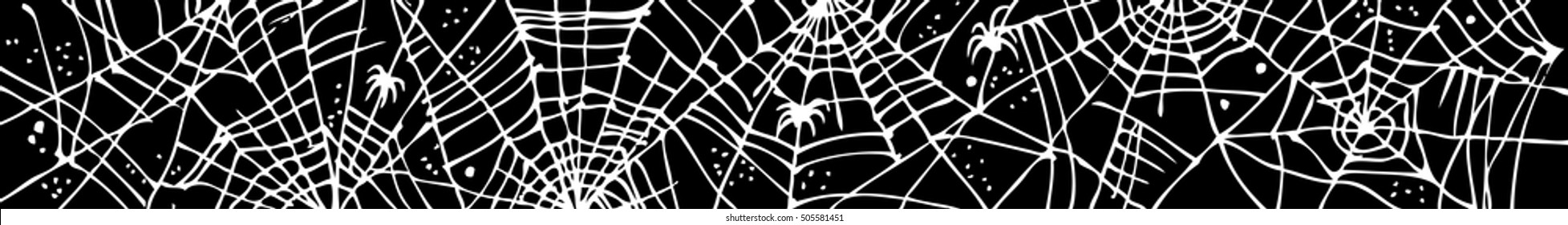 Spider Web background for Halloween