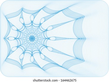 Spider web background for voucher, ticket or coupon.
