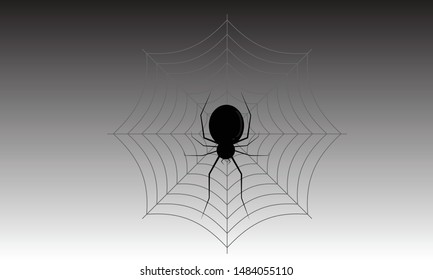 Spider web and Big spider 