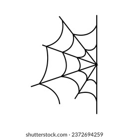 spider. web. black.pattern. postcards. a decorative element. holiday. October 31. celebrate. scare. scary. pumpkin. erysipelas. vector.