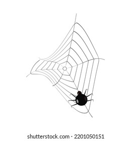 telaraña web halloween diseño navideño de postales de postales