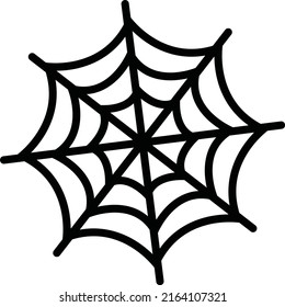 Spider web Halloween Isolated vector file