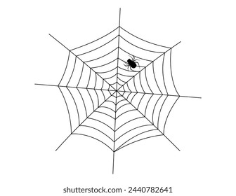 spider web, halloween spiderweb and spider hanging