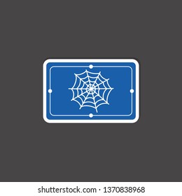 spider web icon