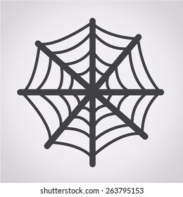 Spider web icon