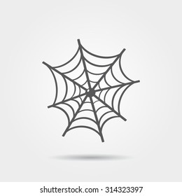 Spider web icon