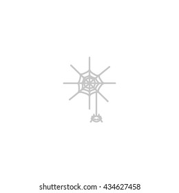 spider, web, icon