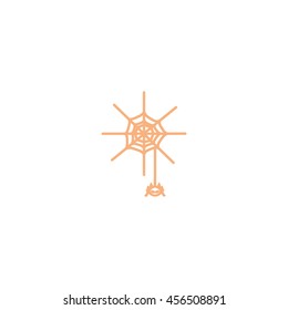 spider, web, icon