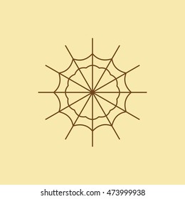 Spider Web Icon.