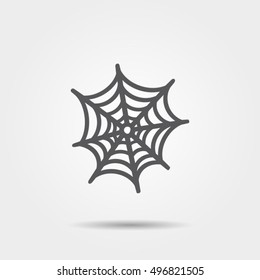 Spider web icon