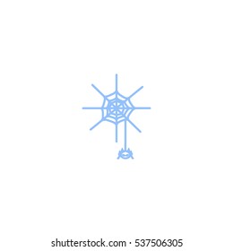 spider, web, icon