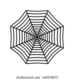 spider web icon 