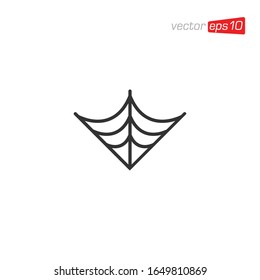 Spider Web Icon Design Vector