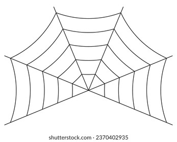Spider Web Icon Halloween Cobweb