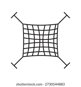 Diseño de elemento de ilustración de icono de Web de araña