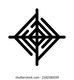 spider web icon or logo isolated sign symbol vector illustration - high quality black style vector icons
