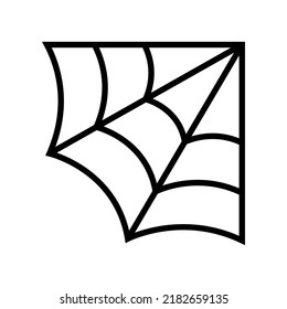 spider web icon or logo isolated sign symbol vector illustration - high quality black style vector icons
