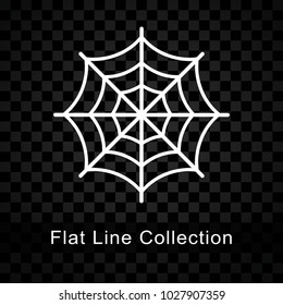 spider web icon on checkered background