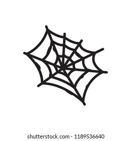 Spider web icon. Spider web icon. Vector.