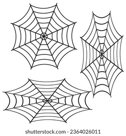 Spider Web icon. Vector illustration. EPS 10.