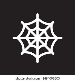 Spider web icon,vector illustration. Flat design style. vector spider web icon illustration isolated on White background, spider web icon Eps10. spider web icons graphic design vector symbols.