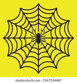 Spider web icon,vector illustration. vector spider web icon