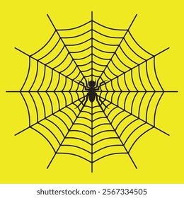 Spider web icon,vector illustration. vector spider web icon
