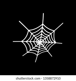Spider Web Illustration Vector