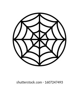 Spider Web Logo Can Be Used For Company, Icon, And Others.