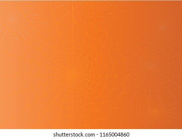  Spider Web on halloween background