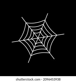 Spider Spider Web Pattern Halloween Background Stock Vector (Royalty ...