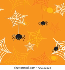 Spider web pattern for Halloween. EPS10