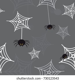 Spider web pattern for Halloween. EPS10