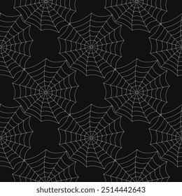 Spider web pattern. Vector illustration