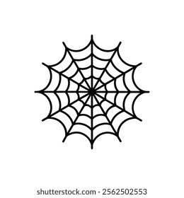 spider web pattern vector pattern trend design. Spooky spider web with holes realistic vector icon illustration. 