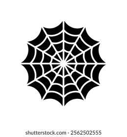 spider web pattern vector pattern trend design. Spooky spider web with holes realistic vector icon illustration. 