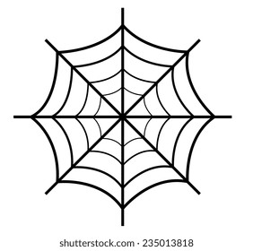 Spider Web Retro Design