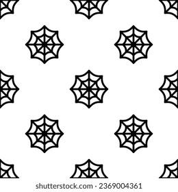 Spider web seamless pattern background.