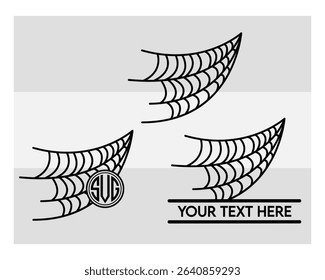 Spider Web, Spiderweb Silhouette, Spooky, Cobweb, Spiderweb, Corner Cobweb, Spider Web Outline,
Vector, Silhouette, Eps, Spider Web Monogram, Split Monogram, Circle Monogram