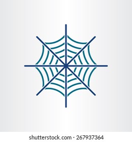 spider web target icon design