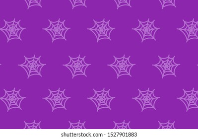 spider web template on violet background