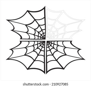 spider web vector