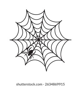 Spider web vector eps icon