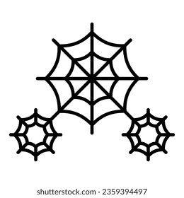 
Spider web vector eps icon,halloween,isolated on white background.
