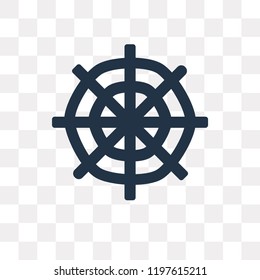 Spider web vector icon isolated on transparent background, Spider web transparency concept can be used web and mobile